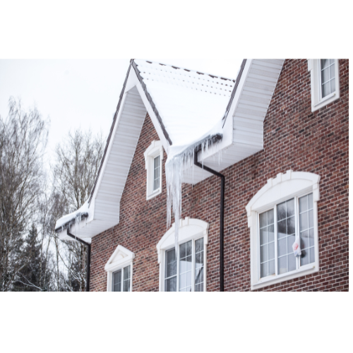 Snow-covered home illustrating winter maintenance in Casper, WY